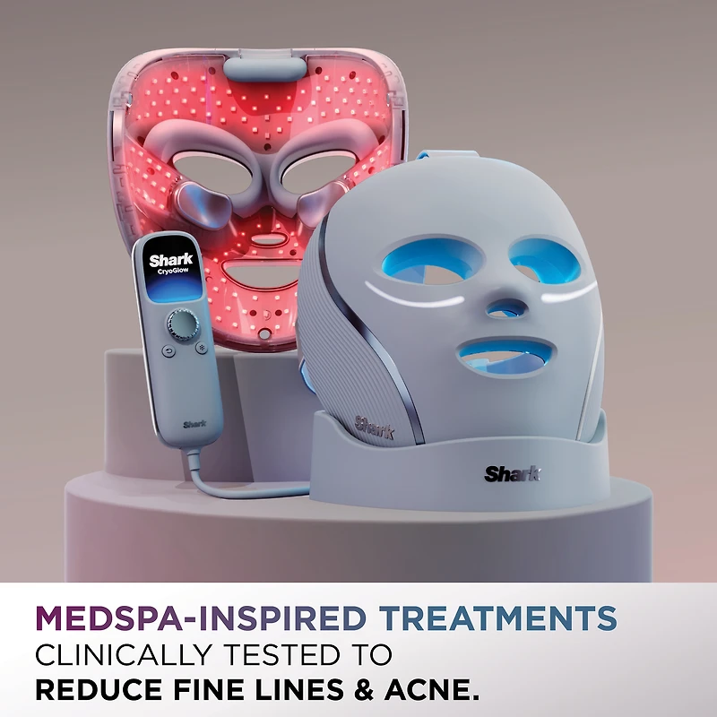 SHARK CryoGlow™ Cooling + LED Face Mask