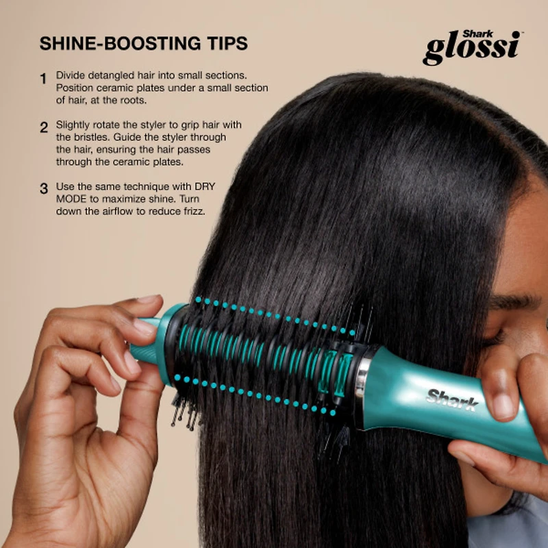 SHARK Glossi™ 2-in-1 Hot Tool and Air Glosser