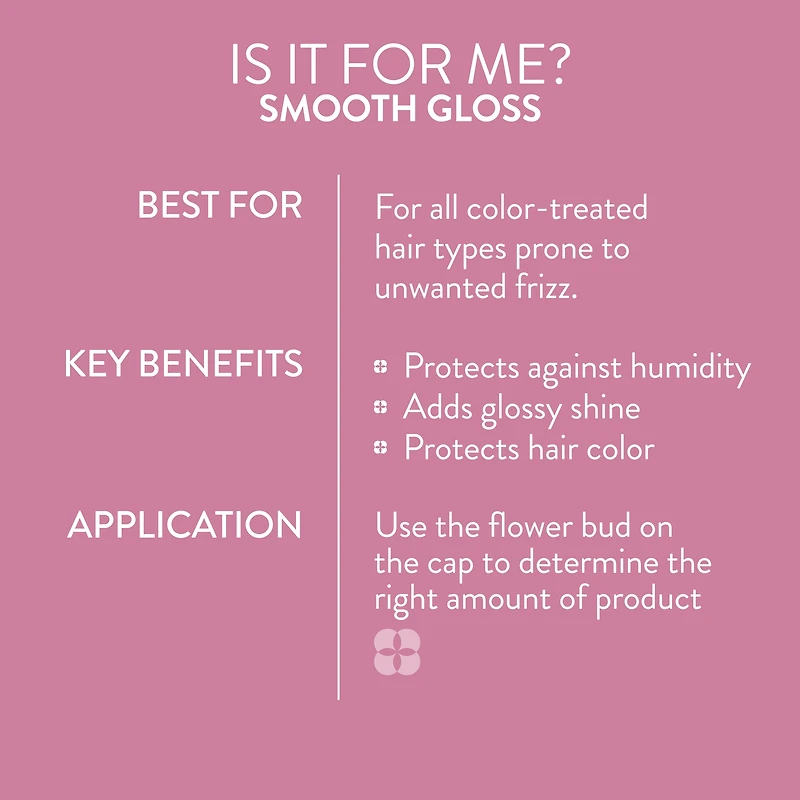 PUREOLOGY Smooth Gloss Sulfate-Free Shampoo for Frizzy Hair