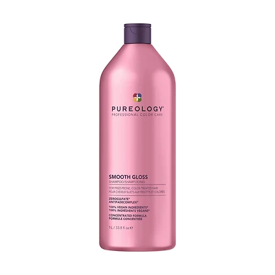 PUREOLOGY Smooth Gloss Sulfate-Free Shampoo for Frizzy Hair