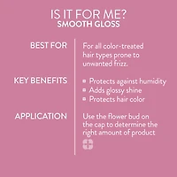 PUREOLOGY Smooth Gloss Sulfate-Free Shampoo for Frizzy Hair