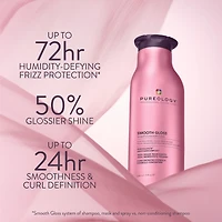 PUREOLOGY Smooth Gloss Sulfate-Free Shampoo for Frizzy Hair