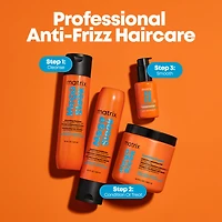 MATRIX Mega Sleek Anti-Frizz Sulfate-Free Smoothing Shampoo for All Frizzy Hair
