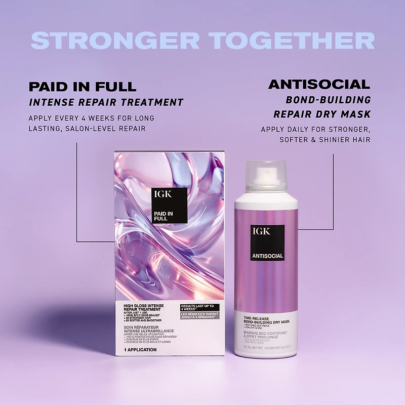 IGK Paid In Full Repair Gloss Treatment