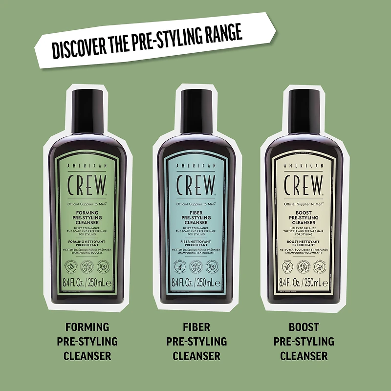 AMERICAN CREW Forming Pre-Styling Shampoo