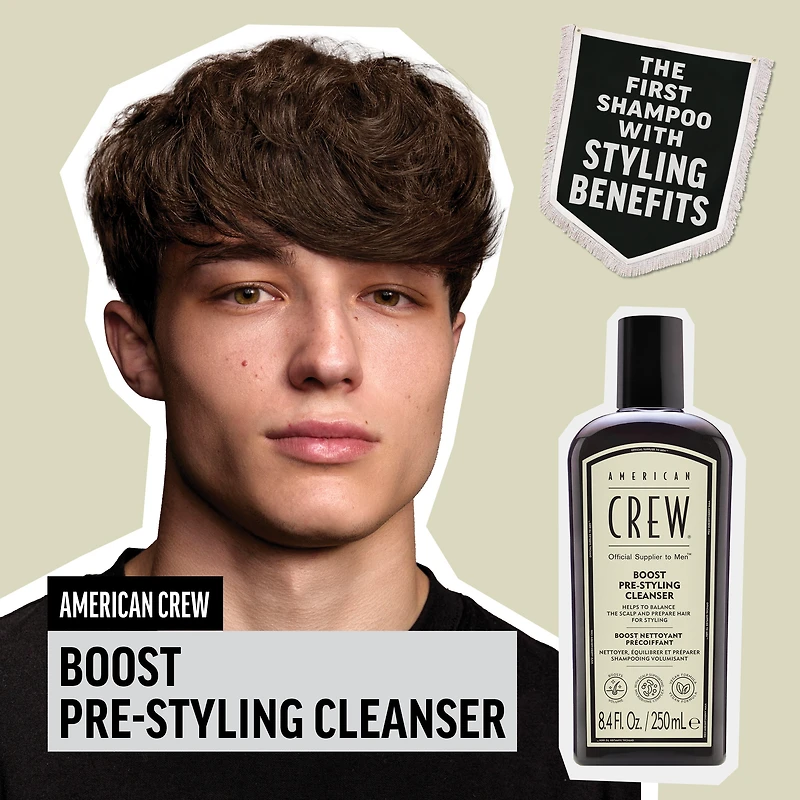 AMERICAN CREW Boost Pre-Styling Shampoo