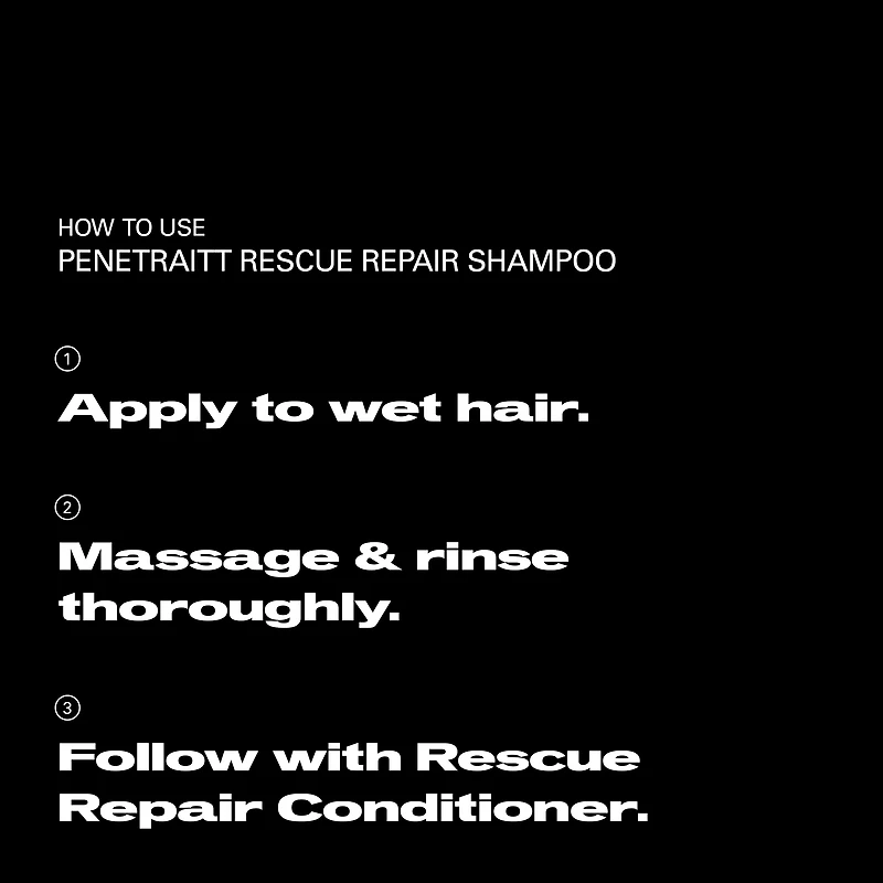 SEBASTIAN PROFESSIONAL Penetraitt Rescue Repair Shampoo