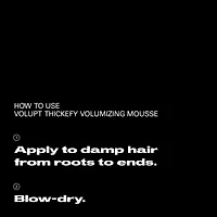 SEBASTIAN PROFESSIONAL Volupt Thickefy Volumizing Mousse