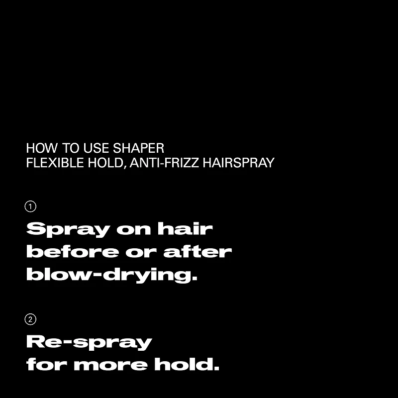 SEBASTIAN PROFESSIONAL Shaper Flexible Hold Anti-Frizz Hairspray