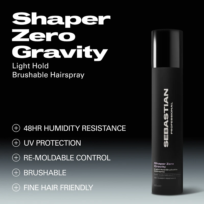 SEBASTIAN PROFESSIONAL Shaper Zero Gravity Light Hold Hairspray
