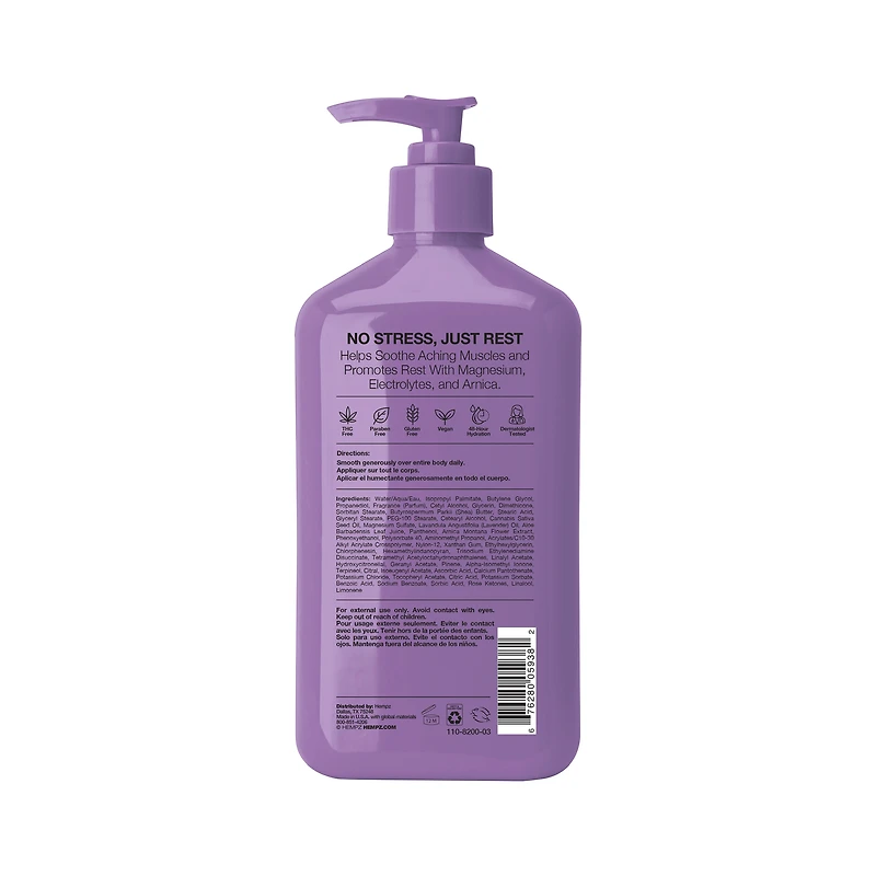 HEMPZ Serene Waters Moisturizing Body Lotion with Calming Magnesium