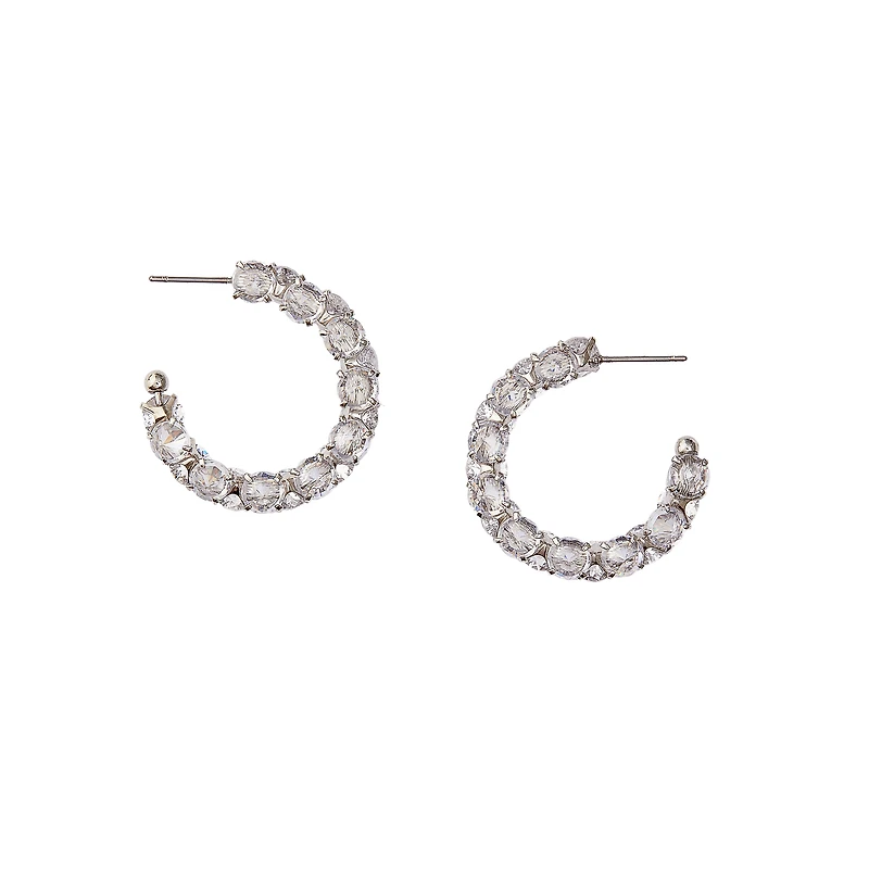 CEZANNE Crystal Hoop Earring