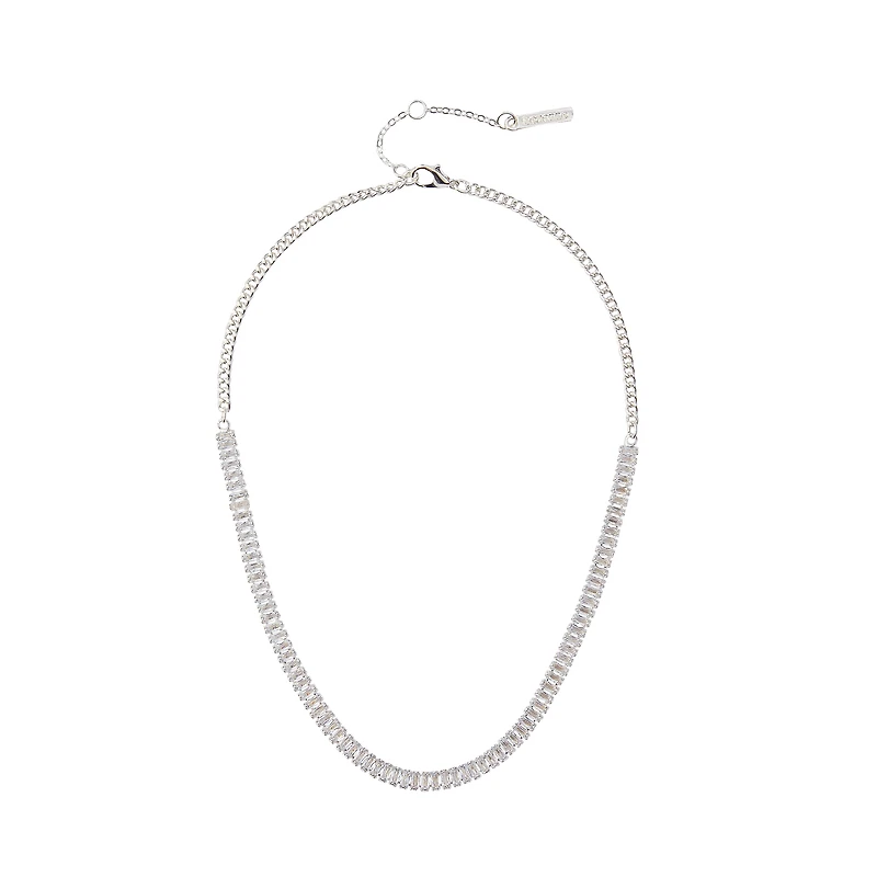 CEZANNE Crystal Tennis Necklace