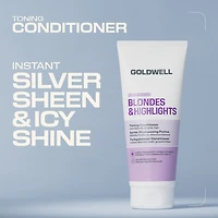 GOLDWELL Dualsenses Blondes & Highlights Toning Conditioner