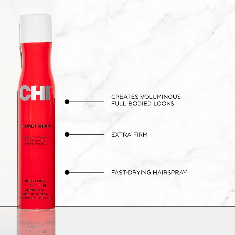 CHI Helmet Head Extra Firm Hairspray
