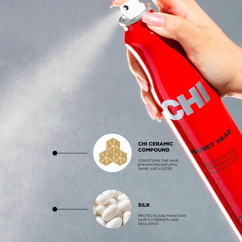 CHI Helmet Head Extra Firm Hairspray