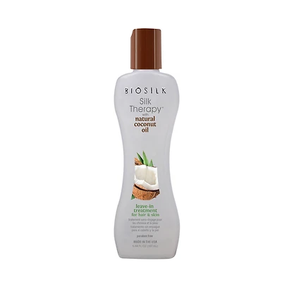 BIOSILK Silk Therapy with Organic Coconut Oil Leave-In Treatment