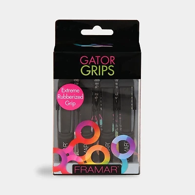 FRAMAR Gator Grips Clips 4 Pack Black