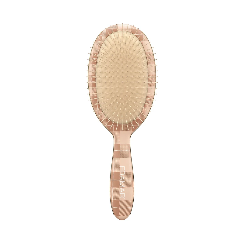 CLEARANCE FRAMAR Plaid Hair Day Detangle Brush