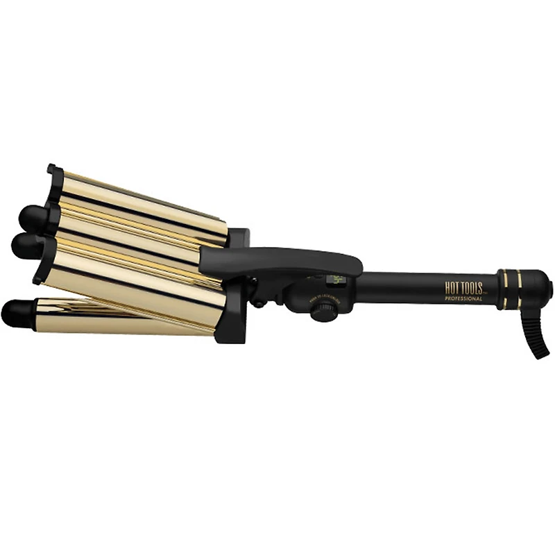 HOT TOOLS 24K Triple Barrel Waver