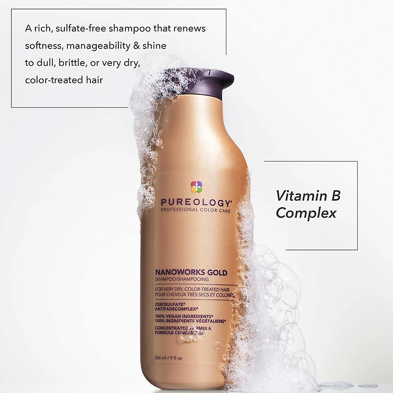 PUREOLOGY Nanoworks Gold Shampoo