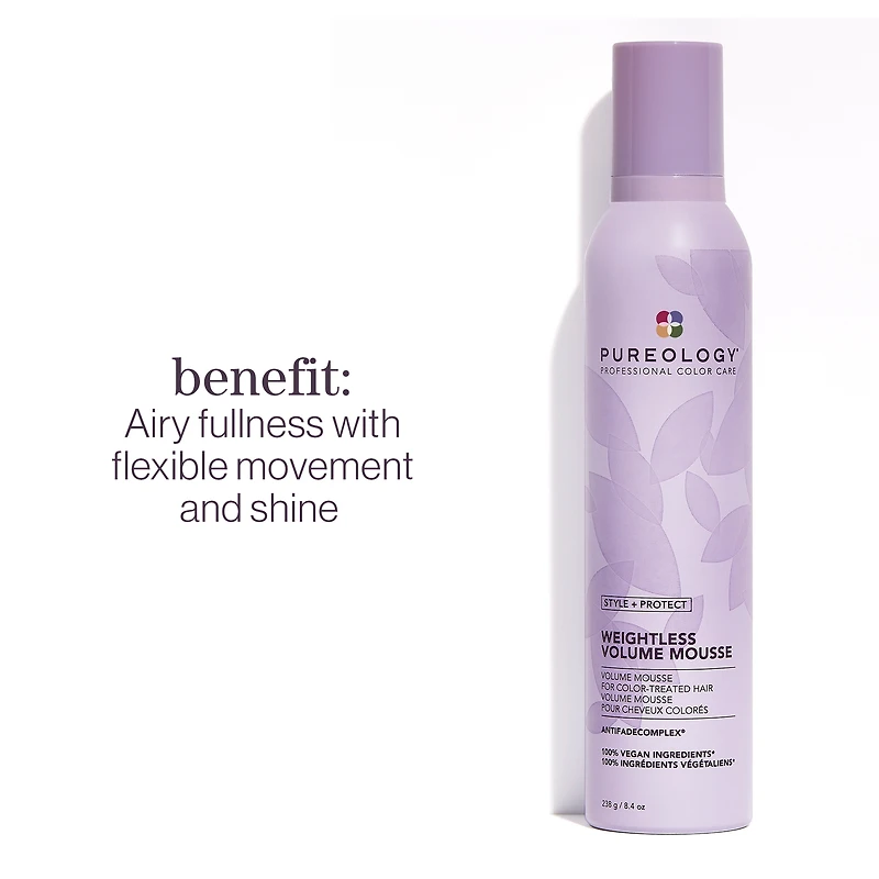 CLEARANCE PUREOLOGY Weightless Volume Mousse