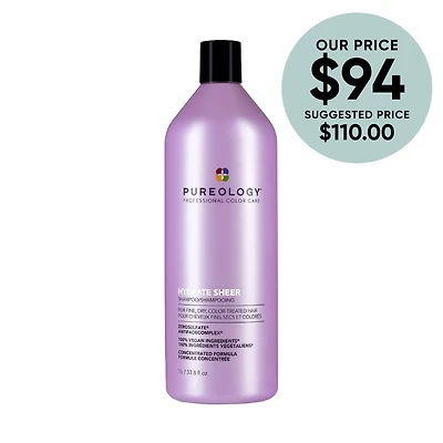 PUREOLOGY Hydrate Sheer Shampoo