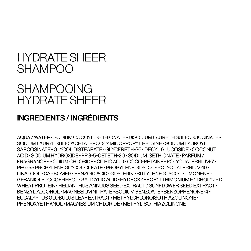 PUREOLOGY Hydrate Sheer Shampoo for Fine to Medium Hair