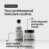 L'OREAL PROFESSIONNEL Metal Detox Sulfate-Free Shampoo for Damaged Hair & Breakage