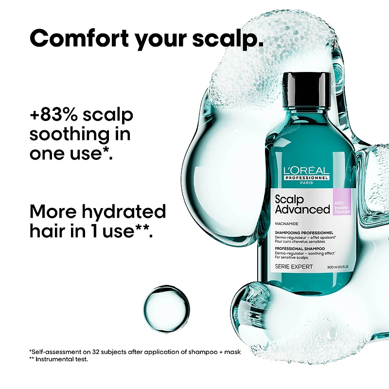 L'OREAL PROFESSIONNEL Scalp Advanced Shampoo for Sensitive Scalps for Thinning Hair