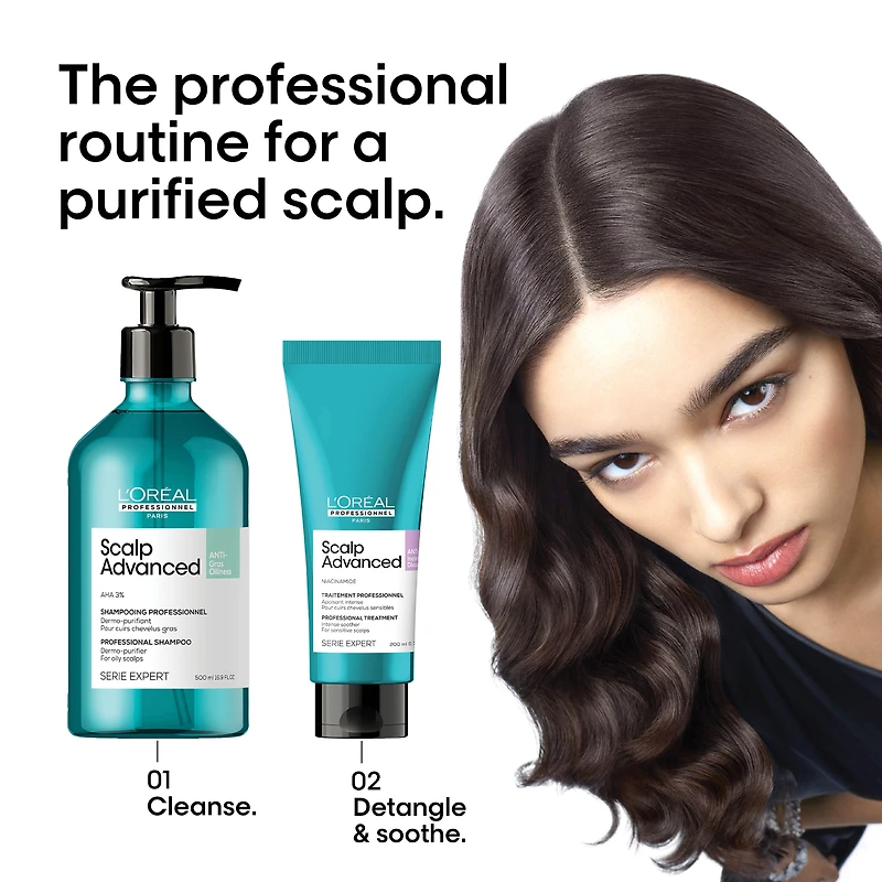L'OREAL PROFESSIONNEL Serie Expert Scalp Advanced Anti-Oiliness Dermo-Purifier Shampoo