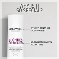 GOLDWELL Dualsenses Blonde & Highlights Anti Yellow Shampoo