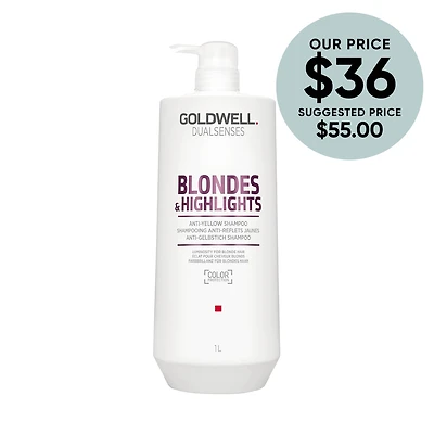 GOLDWELL Dualsenses Blonde & Highlights Anti Yellow Shampoo