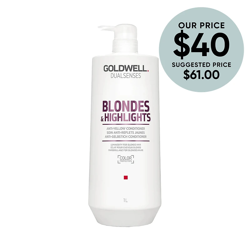 GOLDWELL Dualsenses Blonde & Highlights Anti Yellow Conditioner