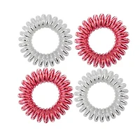 CLEARANCE KENNETH BERNARD Collection Traceless Small Hair Ties - Canadian Pride