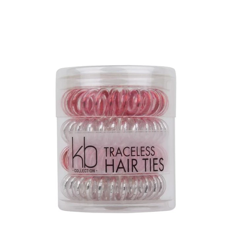 CLEARANCE KENNETH BERNARD Collection Traceless Small Hair Ties - Canadian Pride