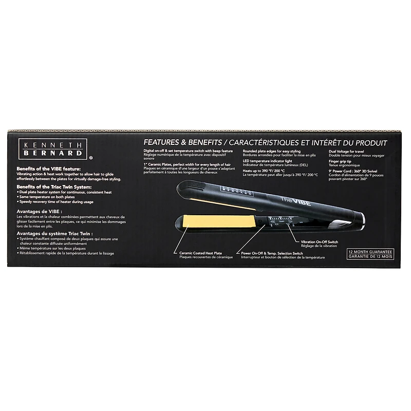 KENNETH BERNARD Vibe Flat Iron