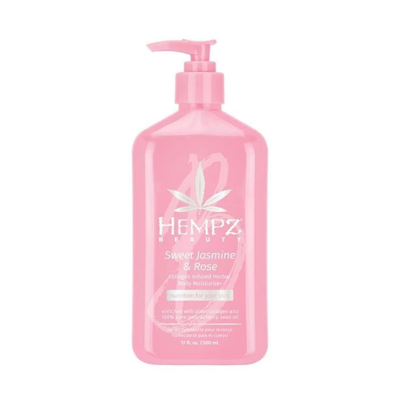 HEMPZ Sweet Jasmine & Rose Collagen Infused Body Moisturizer