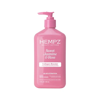 HEMPZ Sweet Jasmine & Rose Collagen Infused Body Moisturizer