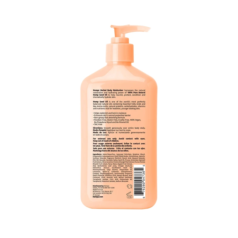 Hempz Apricot & Clementine Body Moisturizer