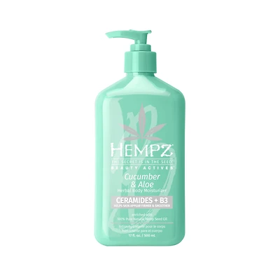 HEMPZ Beauty Actives Cucumber & Aloe Herbal Body Moisturizer