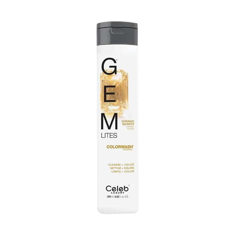 CLEARANCE CELEB LUXURY Gemlites Cognac Quartz Colorwash