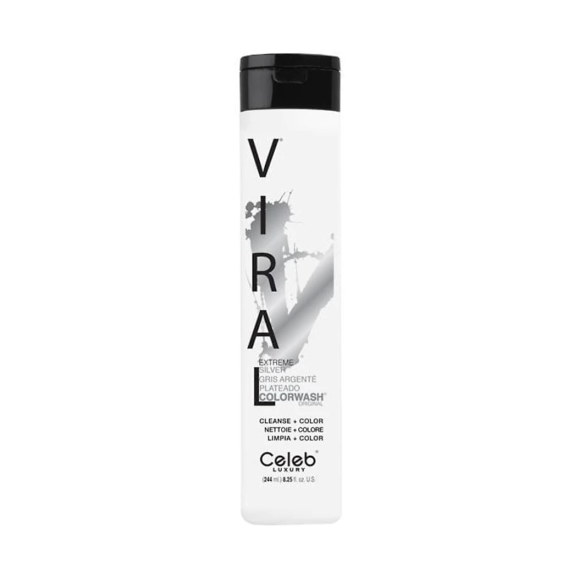 CLEARANCE CELEB LUXURY Viral Extreme Silver Colorwash