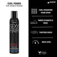 SEXY HAIR Style Curl Power Curl Bounce Mousse