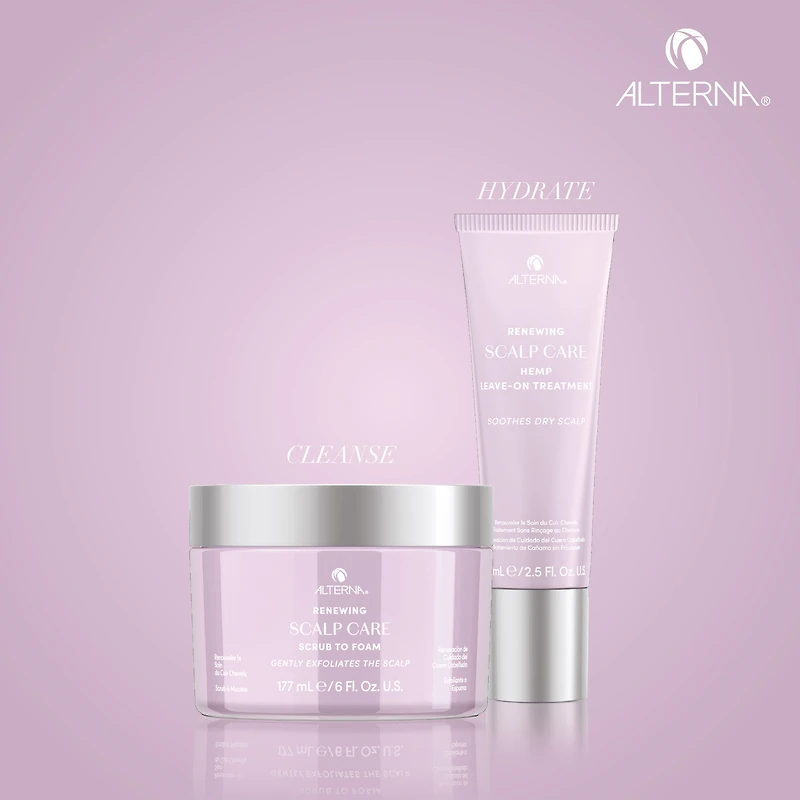 CLEARANCE ALTERNA Renewing Scalp Care Leave In Hemp Treatment