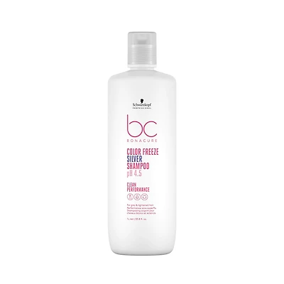 CLEARANCE SCHWARZKOPF BC BONACURE Color Freeze Silver Shampoo
