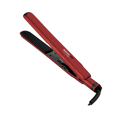 CLEARANCE BABYLISSPRO 1" Red Ceramic Flat Iron