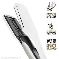 CLEARANCE GHD Duet Style 2-in-1 Hot Air Styler White