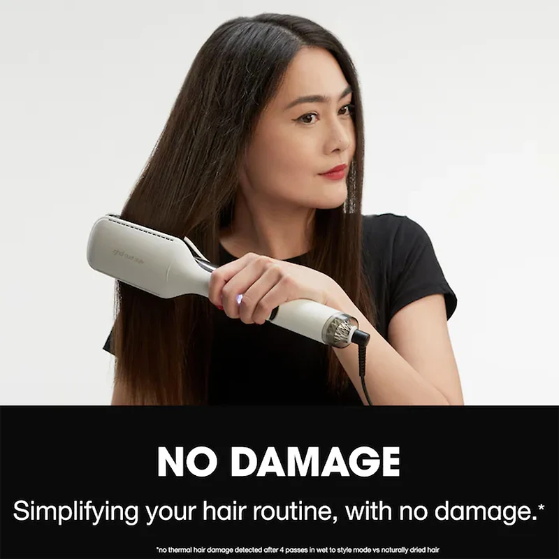 CLEARANCE GHD Duet Style 2-in-1 Hot Air Styler White