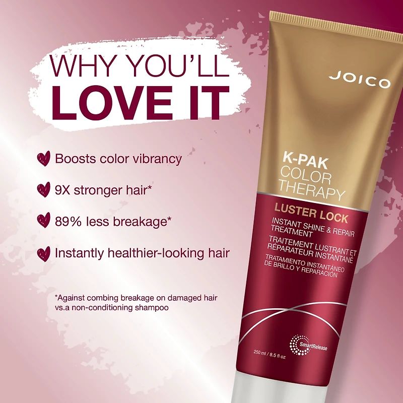 JOICO K-Pak Color Therapy Luster Lock Instant Shine & Repair Treatment